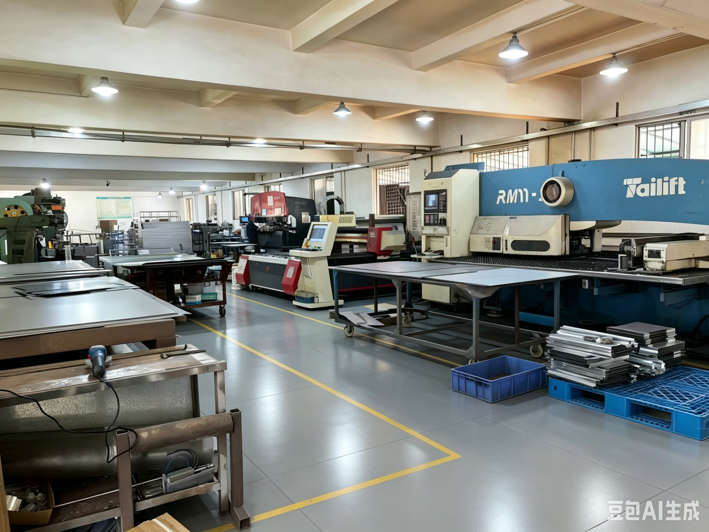 Shenzhen Baofeng Keda Hardware Products Co., Ltd. factory production line