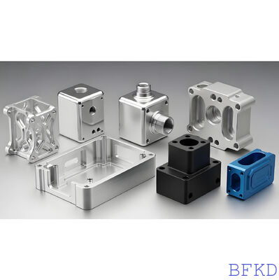 Custom CNC Machined Parts with Anodized & Electroplated Surface Treatment and Customizable Dimensions