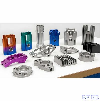 Custom Made CNC Machined Parts with Anti-Rust Electroplating and Anodization Treatment for Precision Mechanical Components