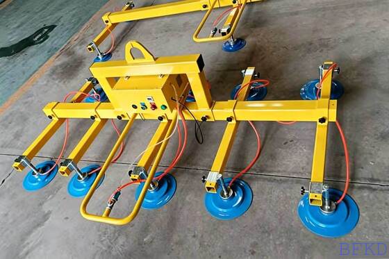 Versatile Pneumatic & Electric Cantilever Vacuum Lifting Device with Strong Suction Cups for Laser Cutting