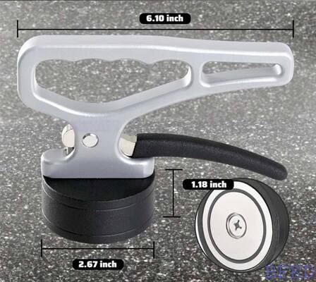 Ergonomic Portable Magnetic Lifter with 60kg Pull Force and Permanent Magnet Technology for Steel Plate Handling