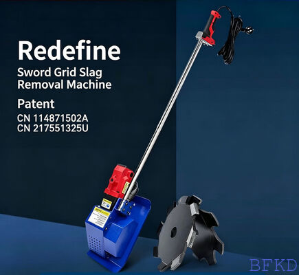 Heavy-Duty Hand-Push Laser Cutting Slag Remover with 6KW, 15KW, 20KW Power Options for Efficient and Durable Slag Removal