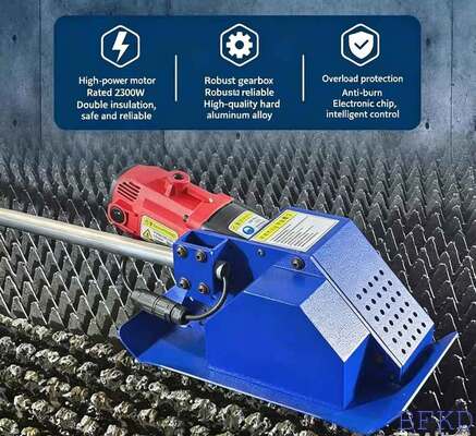 Heavy-Duty Hand-Push Laser Cutting Slag Remover with 6KW, 15KW, 20KW Power Options for Efficient and Durable Slag Removal