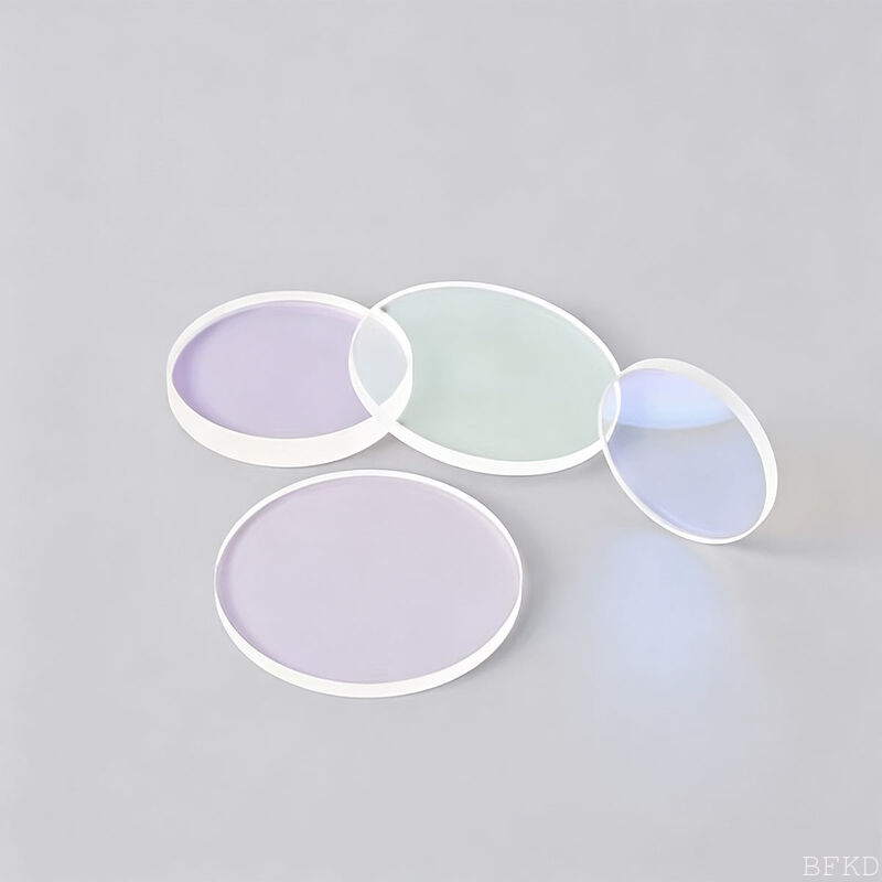 Industrial Grade High Purity Quartz Glass Laser Protective Mirror and Focus Lens with High Temperature Resistance and Precision Polished Surface