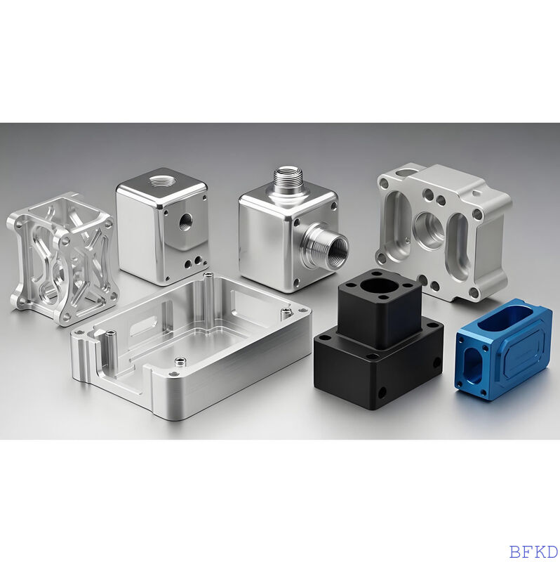 Custom CNC Machined Parts with Anodized & Electroplated Surface Treatment and Customizable Dimensions