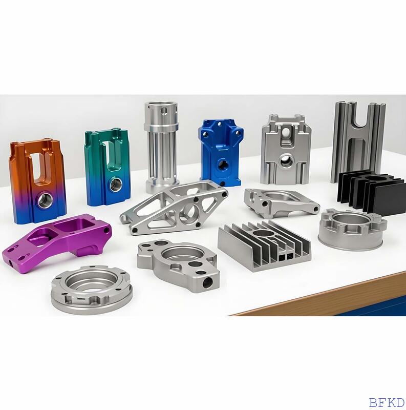 Custom Made CNC Machined Parts with Anti-Rust Electroplating and Anodization Treatment for Precision Mechanical Components