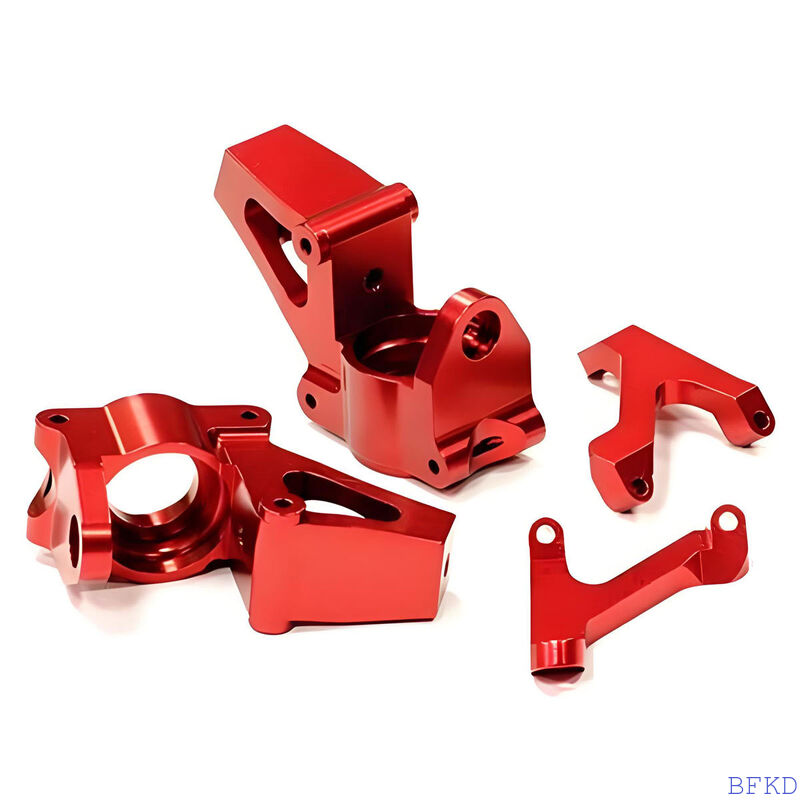 High Precision CNC Machined Parts with Custom Electroplated Anodized Finishes and Corrosion Resistance