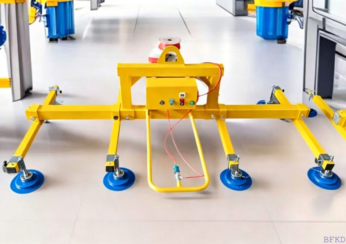 Ergonomic Electric Cantilever Vacuum Lifter for Safe Loading and Unloading of Sheet Metal in Laser Cutting Machines