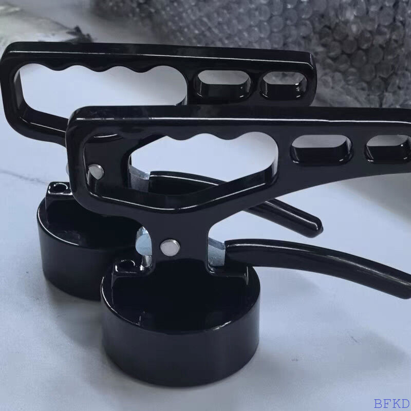 High-Strength Permanent Magnetic Chuck with 60kg Pull Force and Ergonomic Handle for Efficient Laser Cutting Material Handling